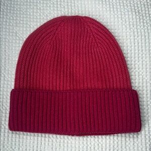 Amazon Essentials Ribbed Knit Beanie - Two-Tone Pink